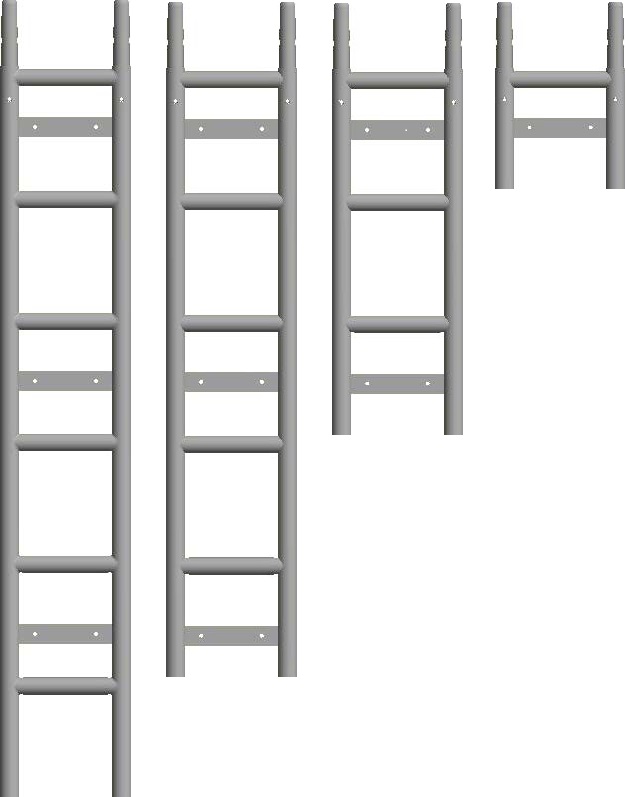 Ladder Frame Example Cuplock System | Boiler Founding System Scaffold | Boiler System Ladder ...